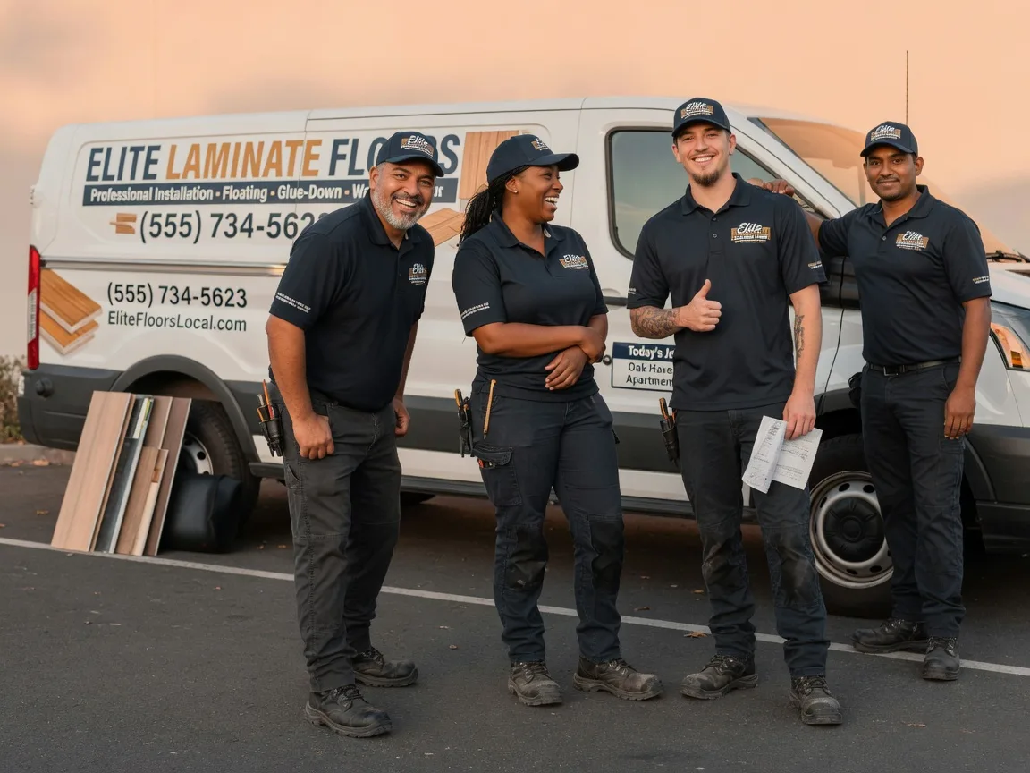 Laminate flooring installation company in Reading, PA